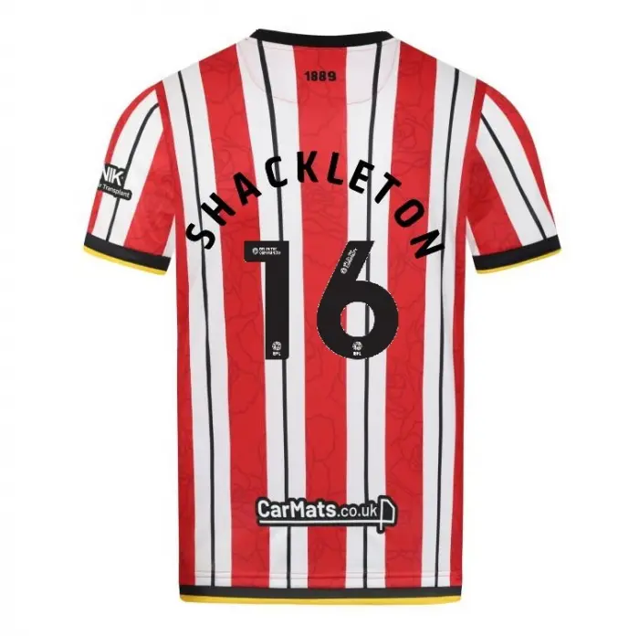 Sheffield United Football Shirts adult-home-shirt-ss-2425-16-shackleton-err00366-16 | Premium Kits For Fans