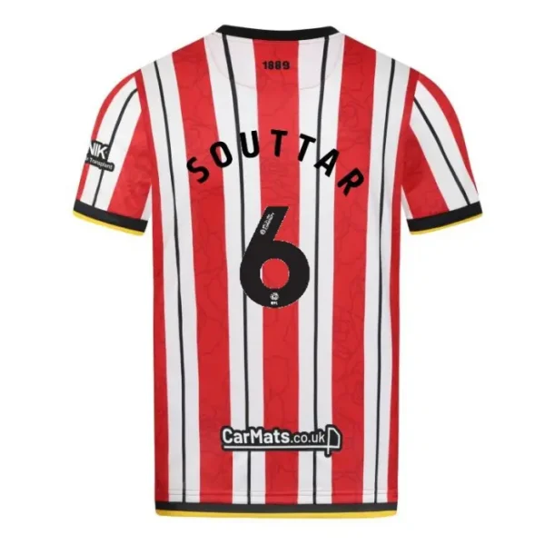 Sheffield United Football Shirts adult-home-shirt-ss-2425-6-souttar-err00366-06 | Premium Kits For Fans