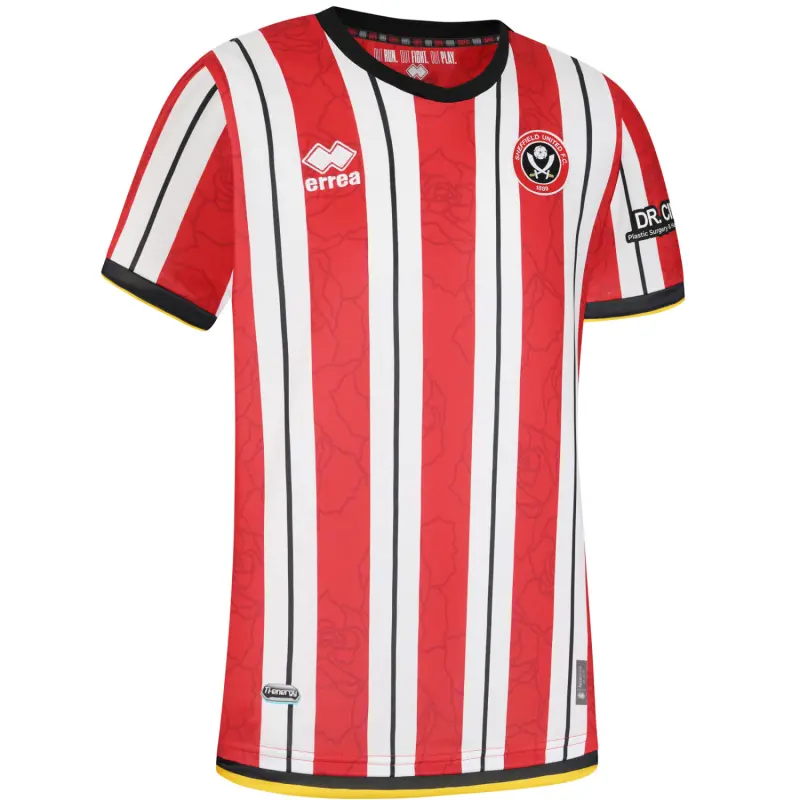 Sheffield United Football Shirts adult-home-shirt-ss-2425-with-custom-printing-err00366-customise | Premium Kits For Fans