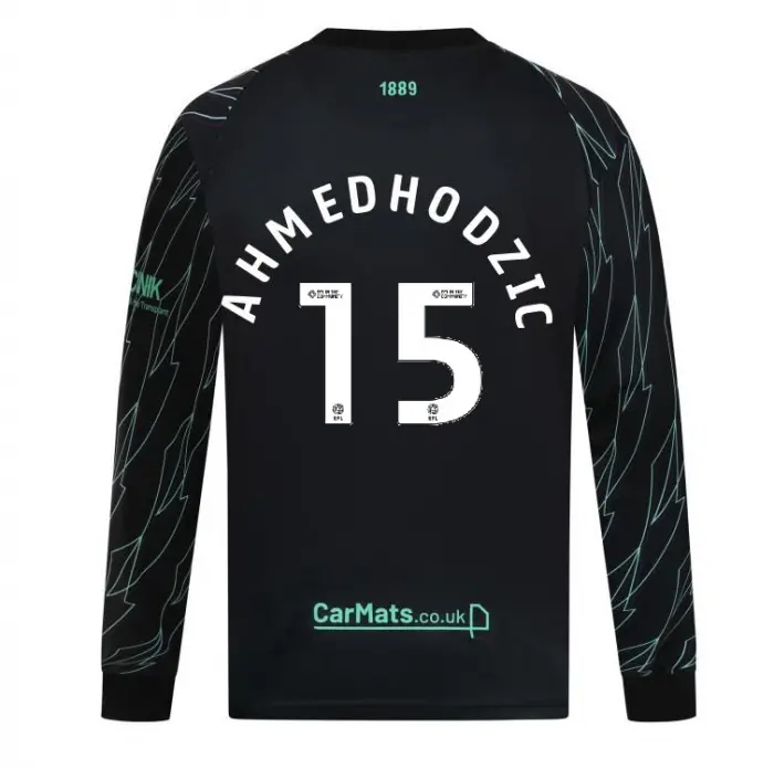 Sheffield United Football Shirts junior-away-shirt-ls-2425-15-ahmedhodzic-err00379-15 | Premium Kits For Fans