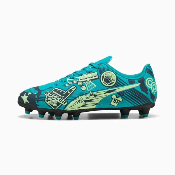 Sheffield United Football Shirts puma-christian-pulisic-x-ultra-legacy-fgag-big-kid-allover-print-deep-aqua-108775-03 | Premium Kits For Fans