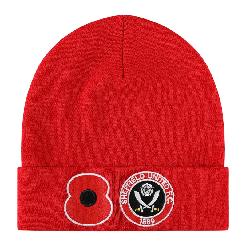 Sheffield United Football Shirts rbl-beanie-hat-red-elm00002 | Premium Kits For Fans