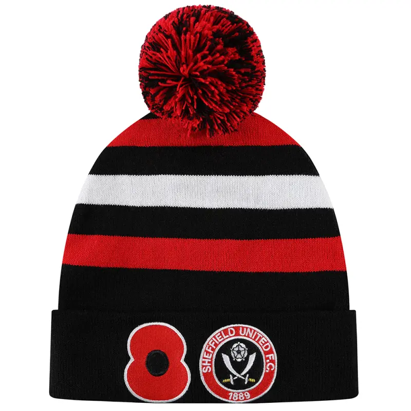 Sheffield United Football Shirts rbl-bobble-hat-brw-elm00003 | Premium Kits For Fans