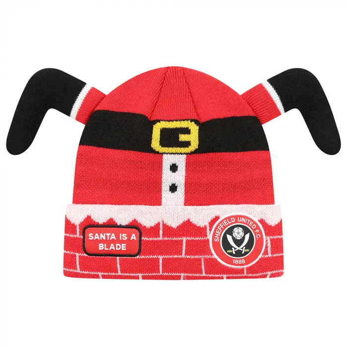 Sheffield United Football Shirts santa-crest-hat-pea00745 | Premium Kits For Fans