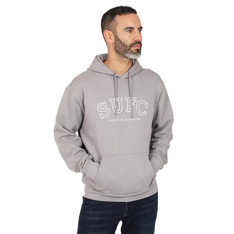 Sheffield United Football Shirts sheffield-united-text-hoody-tex0038 | Premium Kits For Fans