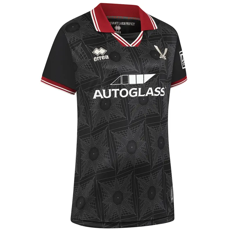 Sheffield United Football Shirts sufc-women-fit-black-gk-shirt-ss-2425-err00454 | Premium Kits For Fans