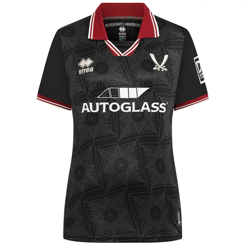 Sheffield United Football Shirts sufc-women-fit-black-gk-shirt-ss-2425-with-custom-printing-err00454-customise | Premium Kits For Fans