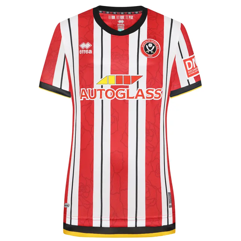 Sheffield United Football Shirts sufc-women-fit-home-shirt-ss-2425-with-custom-printing-err00449-customise | Premium Kits For Fans