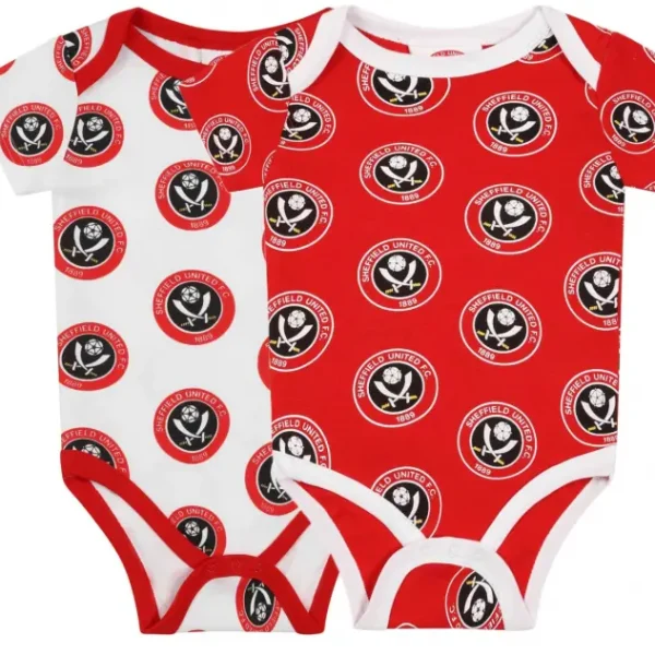Sheffield United Football Shirts twin-pack-crest-bodysuit-rw-hld00136 | Premium Kits For Fans