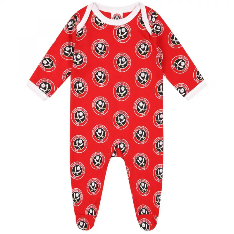 Sheffield United Football Shirts twin-pack-crest-sleepsuit-rw-hld00134 | Premium Kits For Fans